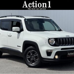 2021 Chrysler Jeep Jeep Renegade white gasoline used car Japan export