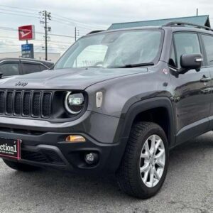 2021 Chrysler Jeep Jeep Renegade gray gasoline used car Japan export
