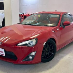 2014 Toyota 86 red gasoline used car Japan export