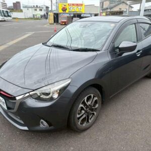 2015 Mazda Demio gray diesel used car Japan export