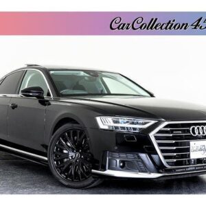 2019 Audi A8 black hybrid used car Japan export