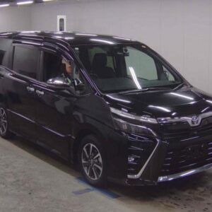 2021 Toyota Voxy black gasoline used car Japan export