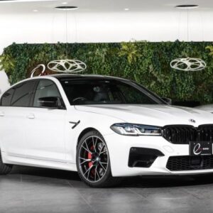 2021 Bmw M5 white gasoline used car Japan export