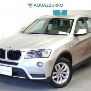 2013 Bmw X3 silver diesel used car Japan export