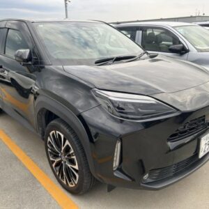 2024 Toyota Yaris Cross black hybrid used car Japan export