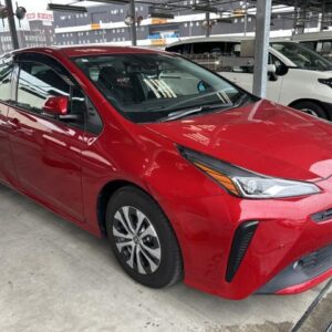 2021 Toyota Prius wine hybrid used car Japan export