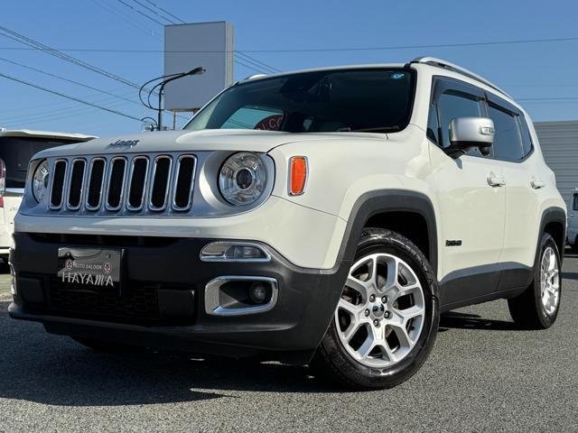 Ref:AUX-23439581 CHRYSLER JEEP JEEP RENEGADE 2017 1 2017 Chrysler Jeep Jeep Renegade white gasoline used car Japan export
