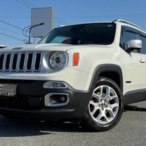 2017 Chrysler Jeep Jeep Renegade white gasoline used car Japan export