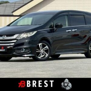 2014 Honda Odyssey black gasoline used car Japan export