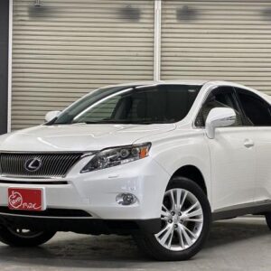 2010 Lexus Rx pearl gasoline used car Japan export