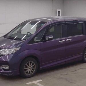 2015 Honda Stepwagon Spada gray gasoline used car Japan export