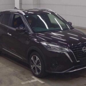 2021 Nissan Kicks black gasoline used car Japan export