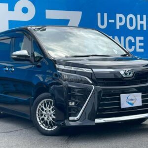 2020 Toyota Voxy black gasoline used car Japan export