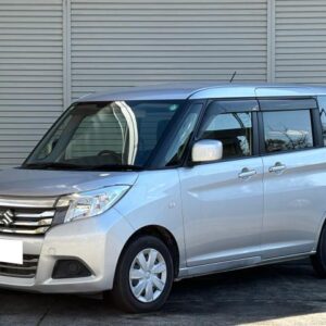 2019 Suzuki Solio silver gasoline used car Japan export
