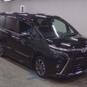 2021 Toyota Voxy black gasoline used car Japan export