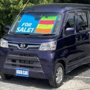 2019 Daihatsu Atrai Wagon purple gasoline used car Japan export