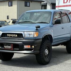 2001 Toyota Hilux Surf blue gasoline used car Japan export