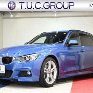 2015 Bmw 3 Series blue diesel used car Japan export