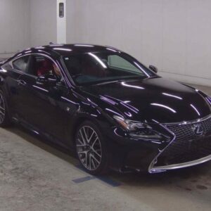 2014 Lexus Rc black gasoline used car Japan export