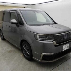 2024 Honda Stepwagon gray gasoline used car Japan export