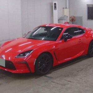 2024 Toyota Gr86 red gasoline used car Japan export