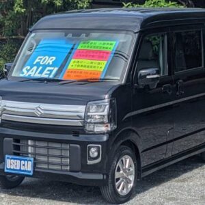 2026 Suzuki Every Wagon black gasoline used car Japan export