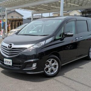 2013 Mazda Biante black gasoline used car Japan export