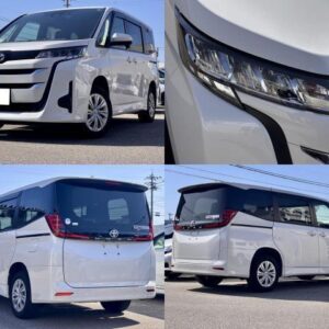 2022 Toyota Noah pearl gasoline used car Japan export