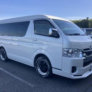 2024 Toyota Hiace Wagon pearl gasoline used car Japan export