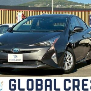 2017 Toyota Prius gray gasoline used car Japan export