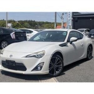 2013 Toyota 86 pearl gasoline used car Japan export