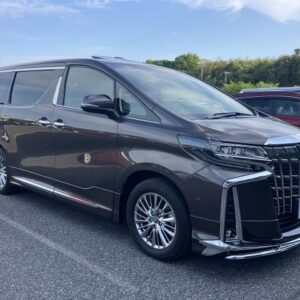 2022 Toyota Alphard Hybrid pearl gasoline used car Japan export