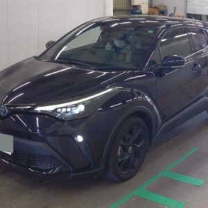 2021 Toyota C-Hr black gasoline used car Japan export