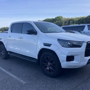 2023 Toyota Hilux white gasoline used car Japan export