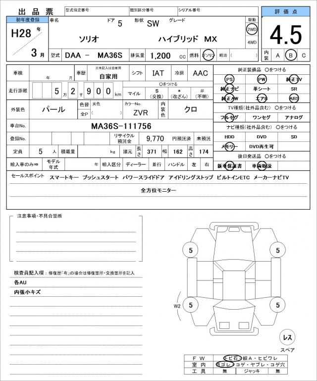 Ref:AUX-23463098 SUZUKI SOLIO 2016 21 Ref:AUX-23463098 SUZUKI SOLIO 2016 - Image 21