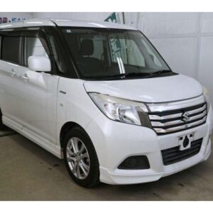 2016 Suzuki Solio pearl hybrid used car Japan export