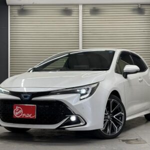 2023 Toyota Corollasport pearl gasoline used car Japan export