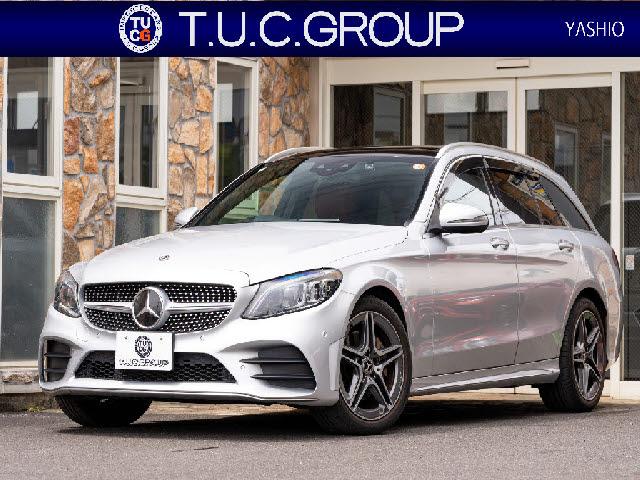 Ref:AUX-23463141 MERCEDES BENZ C-CLASS 2018 1 2018 Mercedes Benz C-Class silver diesel used car Japan export