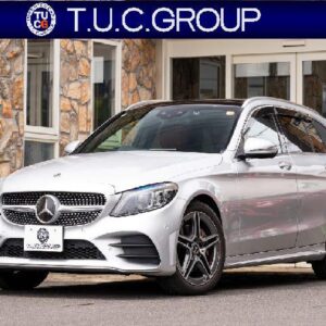 2018 Mercedes Benz C-Class silver diesel used car Japan export