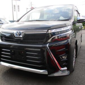 2021 Toyota Voxy black gasoline used car Japan export