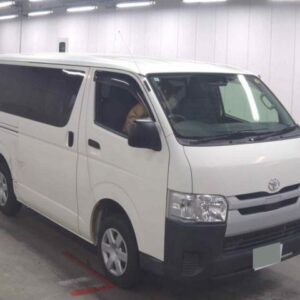 2018 Toyota Regius Ace Van white gasoline used car Japan export