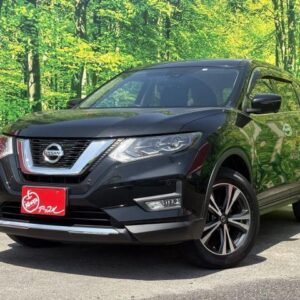 2019 Nissan X-Trail black gasoline used car Japan export