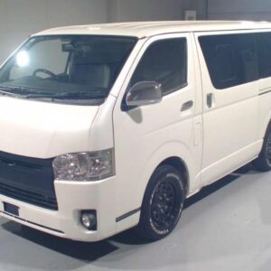 2015 Toyota Regius Ace Van pearl diesel used car Japan export