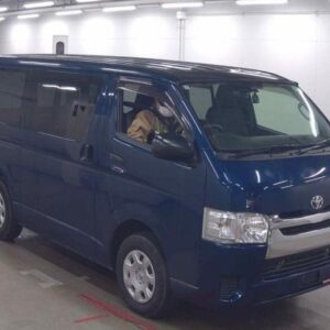 2016 Toyota Regius Ace Van blue diesel used car Japan export