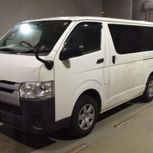 2015 Toyota Regius Ace Van white diesel used car Japan export