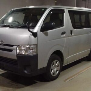 2018 Toyota Regius Ace Van silver diesel used car Japan export