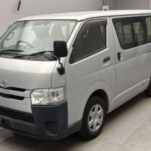 2020 Toyota Hiace Van silver gasoline used car Japan export