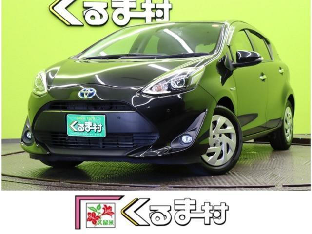 Ref:AUX-23472071 TOYOTA AQUA 2018 1 2018 Toyota Aqua black hybrid used car Japan export
