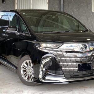 2024 Toyota Alphard black gasoline used car Japan export