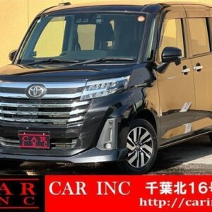 2021 Toyota Roomy black gasoline used car Japan export